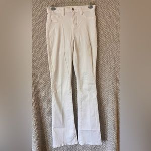 White boot cut L’agence